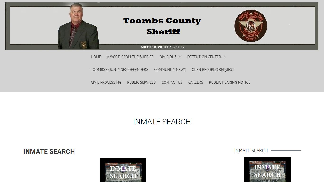 Inmate Search | Toombs County Sheriff